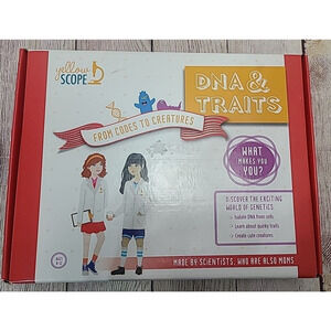 Yellow Scope Science Kits For Kids DNA & Traits Set STEM Ages 8-12